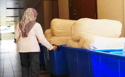 基于射頻自動(dòng)識(shí)別技術(shù)的醫(yī)院制服床單布草管理方案